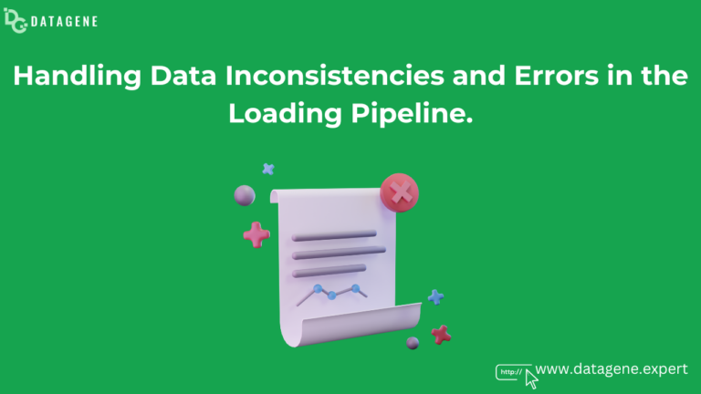 How to fix Data Inconsistencies