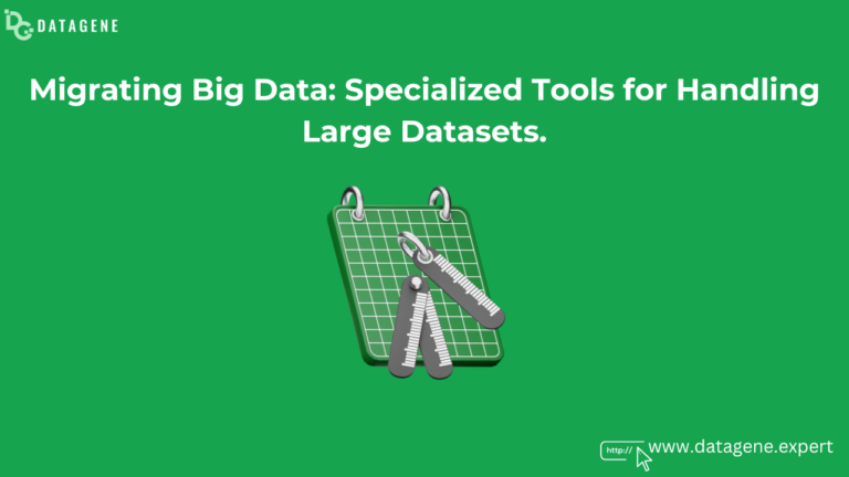 Migrating Big Data: Specialized Tools for Handling Large Datasets.